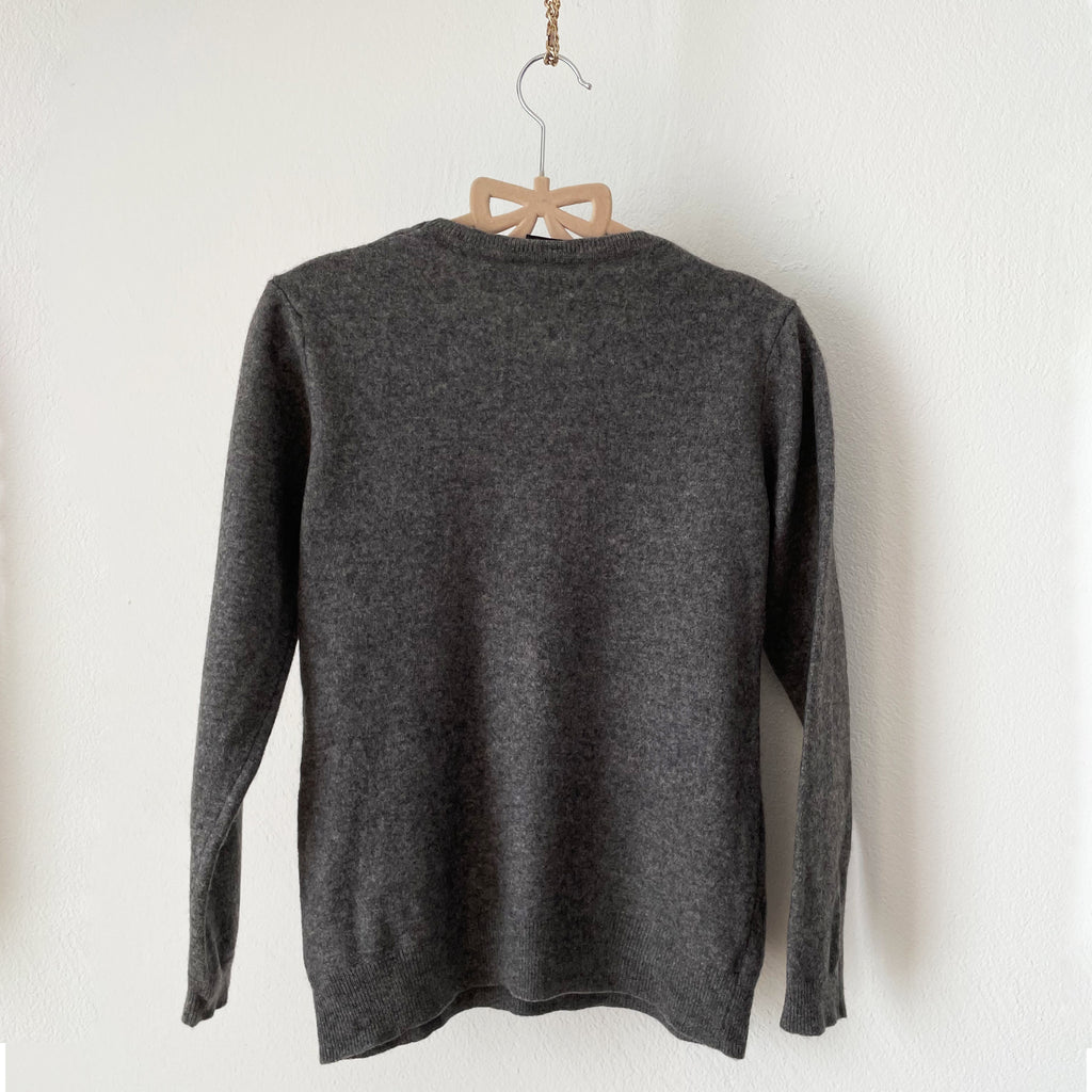 Knitted Gray Sweater