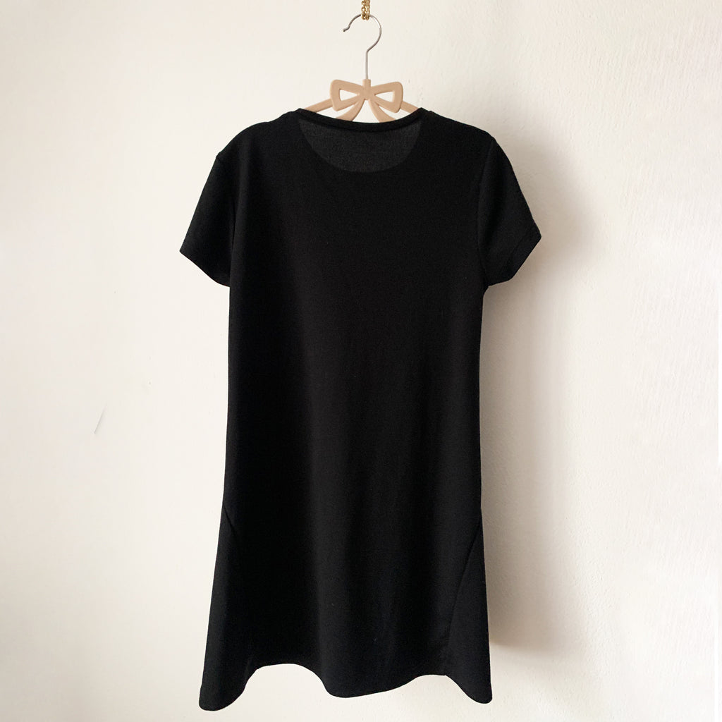 Black T-Shirt Dress